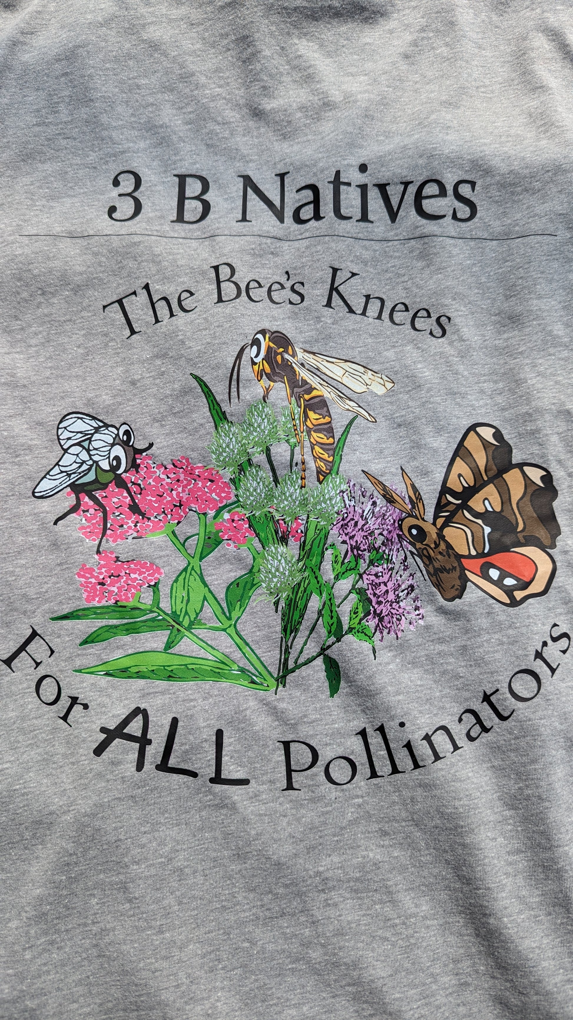 The Bees Knees Gray T-Shirt from 3B Natives