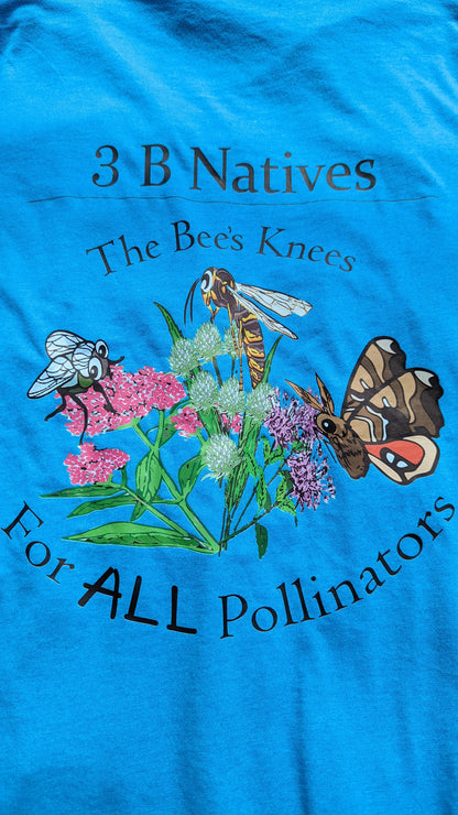 The Bees Knees Turquoise T-Shirt from 3 B Natives